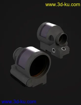 3D打印模型Urban Tactical SMG Poses for Genesis 3 and 8的图片