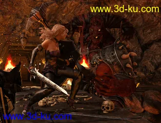 3D打印模型Vaelrog Weapons Collection的图片