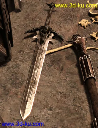 3D打印模型Vaelrog Weapons Collection的图片