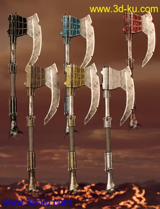 3D打印模型Vaelrog Weapons Collection的图片