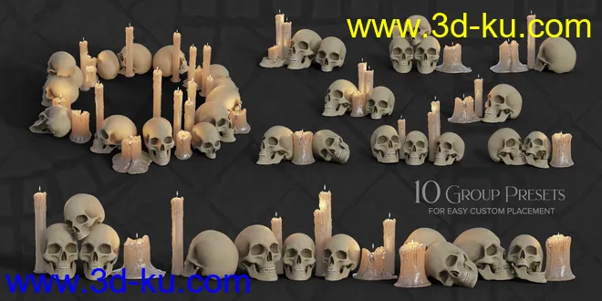 Vampire Crypt and Props模型的图片13