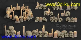 3D打印模型Vampire Crypt and Props的图片
