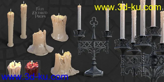 Vampire Crypt and Props模型的图片14