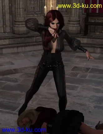 3D打印模型Vampiresque Poses for Genesis 8 Female的图片