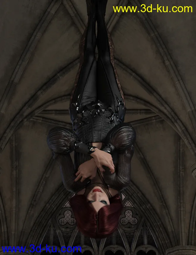 Vampiresque Poses for Genesis 8 Female模型的图片2