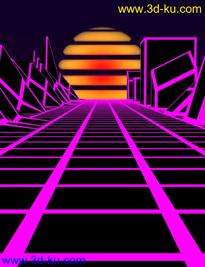 Vaporwave Playground模型的图片1