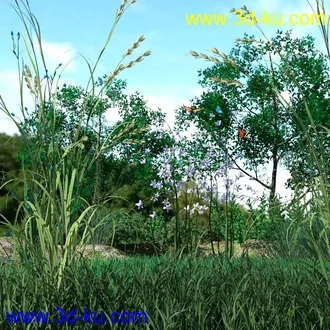 3D打印模型Variety of Beautiful Plants的图片