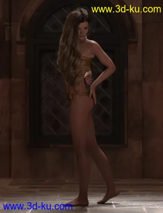 3D打印模型Veiled Poses for Genesis 8 and 8.1 Females的图片