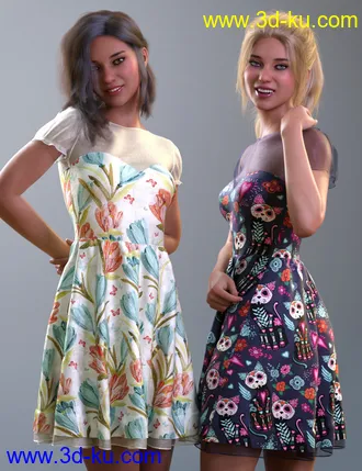 3D打印模型Versatility for Malka Dress的图片