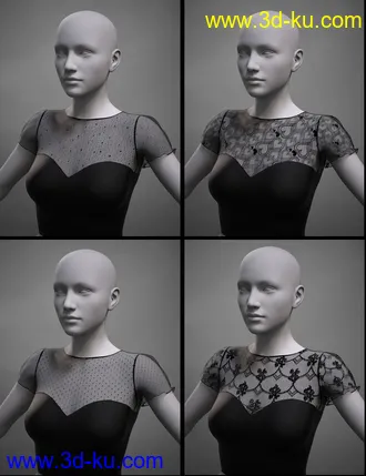 3D打印模型Versatility for Malka Dress的图片