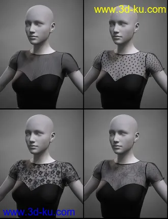 3D打印模型Versatility for Malka Dress的图片