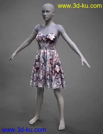 3D打印模型Versatility for Malka Dress的图片