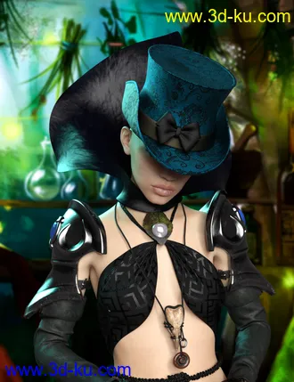 3D打印模型Versatility for ND Fantasy Hats的图片