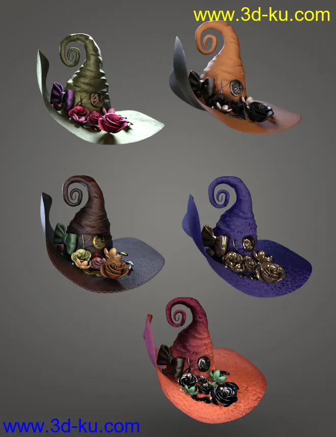 Versatility for ND Fantasy Hats模型的图片5