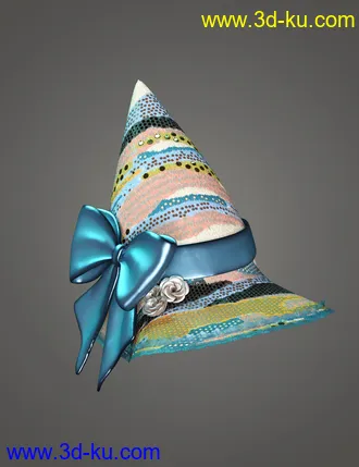 3D打印模型Versatility for ND Fantasy Hats的图片