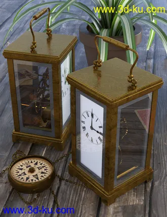 3D打印模型Victorian Study Clutter的图片