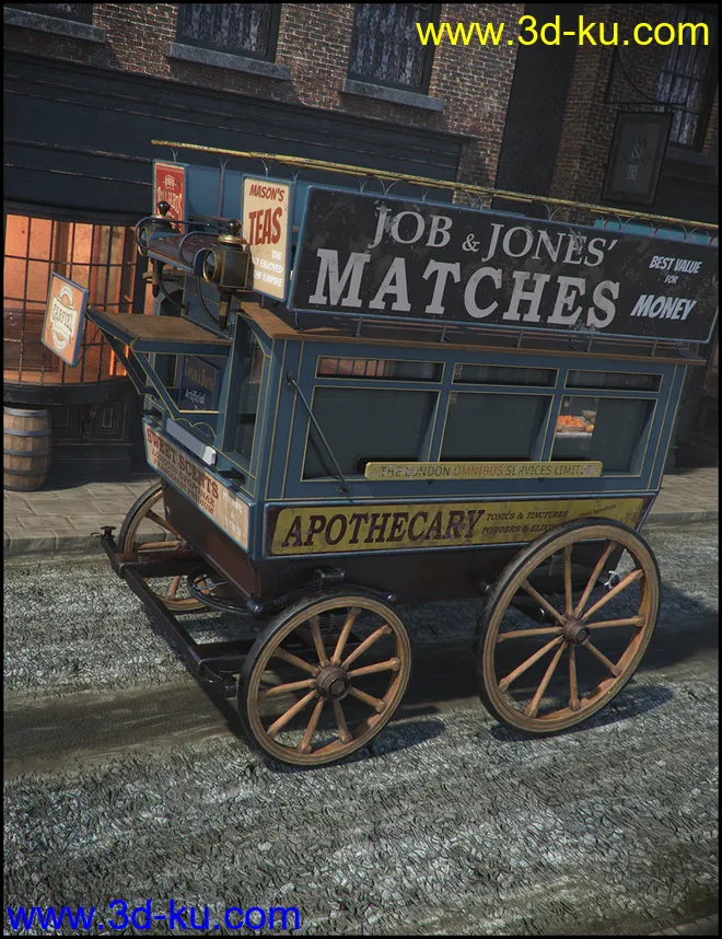 Vintage Carriages 2 - Brougham & Omnibus模型的图片2