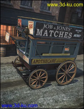 3D打印模型Vintage Carriages 2 - Brougham & Omnibus的图片