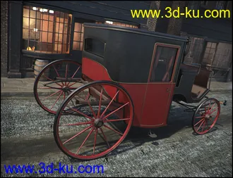 3D打印模型Vintage Carriages 2 - Brougham & Omnibus的图片