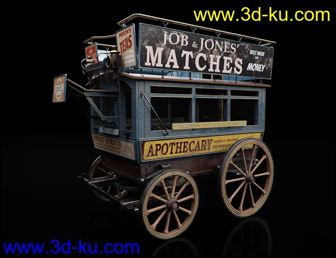 Vintage Carriages 2 - Brougham & Omnibus模型的图片6