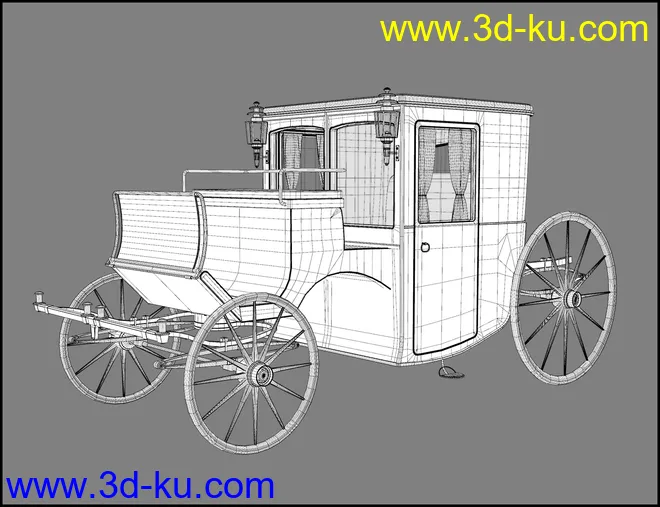 Vintage Carriages 2 - Brougham & Omnibus模型的图片10