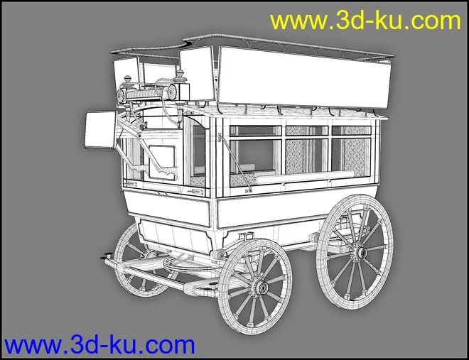 Vintage Carriages 2 - Brougham & Omnibus模型的图片11
