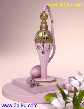 3D打印模型Vintage Perfume Bottles的图片