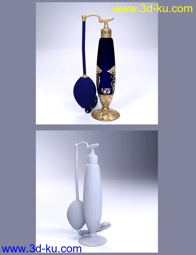 Vintage Perfume Bottles模型的图片8