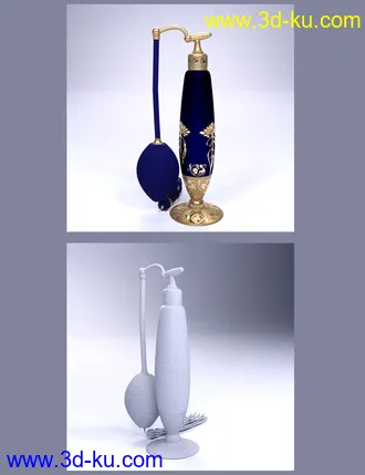3D打印模型Vintage Perfume Bottles的图片