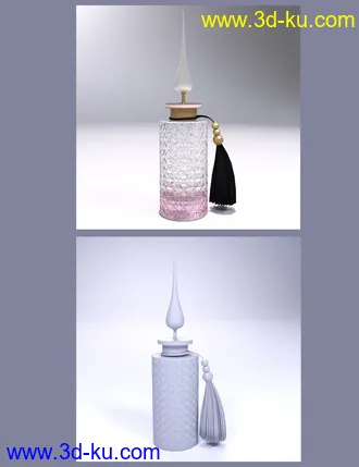 3D打印模型Vintage Perfume Bottles的图片