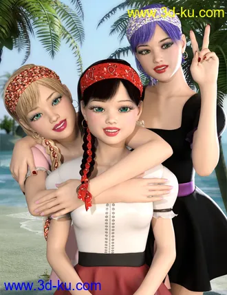 3D打印模型Violetta for Genesis 8 Female的图片