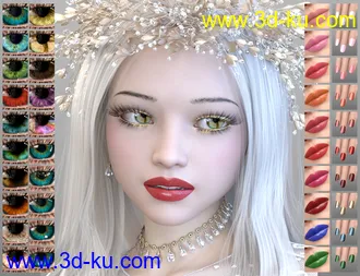 3D打印模型Violetta for Genesis 8 Female的图片