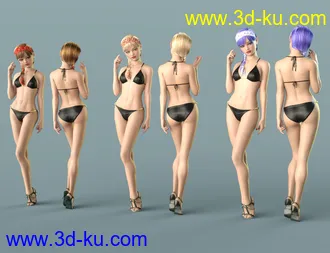 3D打印模型Violetta for Genesis 8 Female的图片