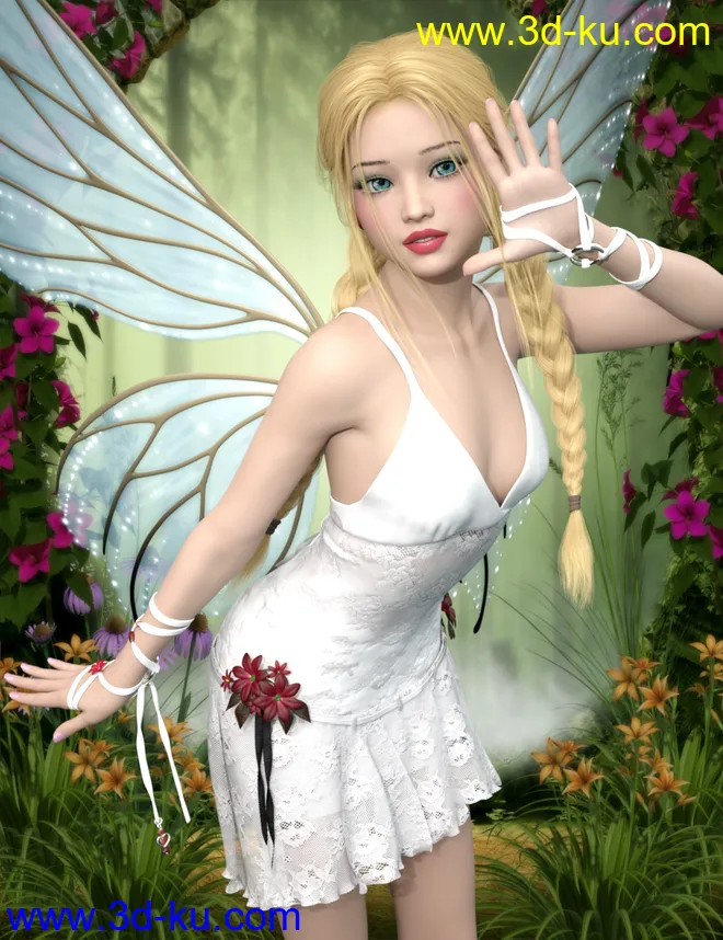 Violetta for Genesis 8 Female模型的图片10
