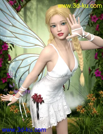 3D打印模型Violetta for Genesis 8 Female的图片