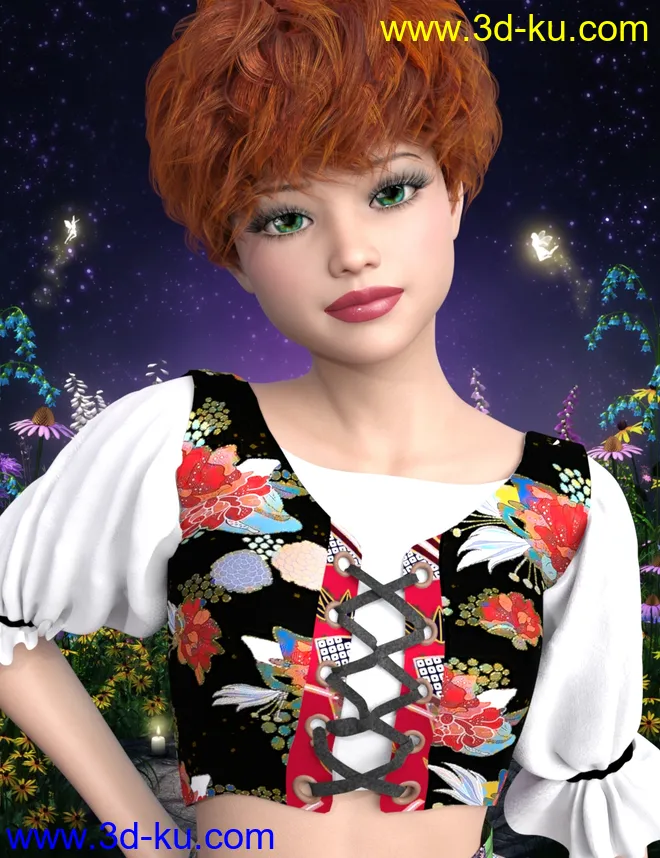 Violetta for Genesis 8 Female模型的图片12