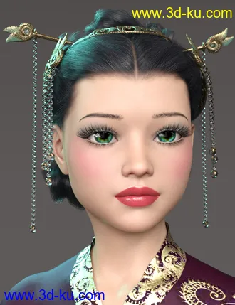 3D打印模型Violetta for Genesis 8 Female的图片