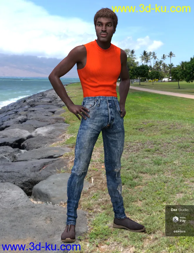Vlad Outfit for Vlad Original Figure and for Genesis 8 Male(s)模型的图片4