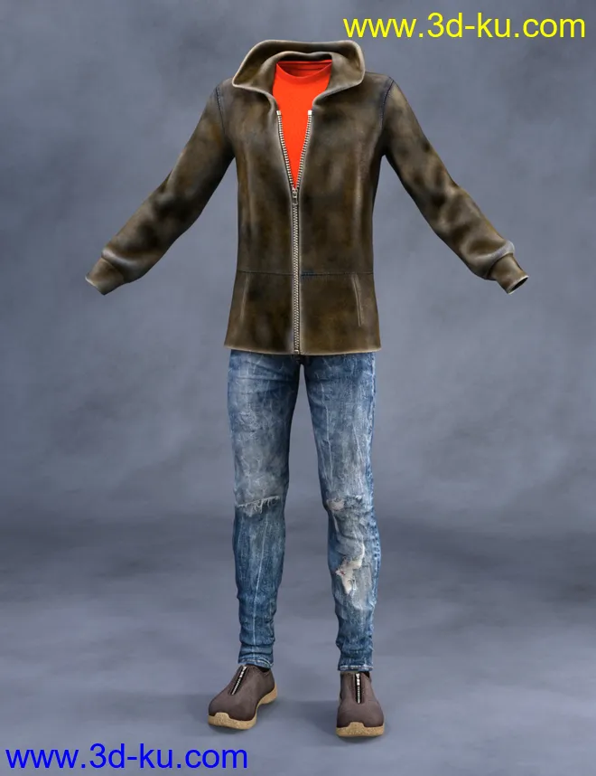 Vlad Outfit for Vlad Original Figure and for Genesis 8 Male(s)模型的图片5