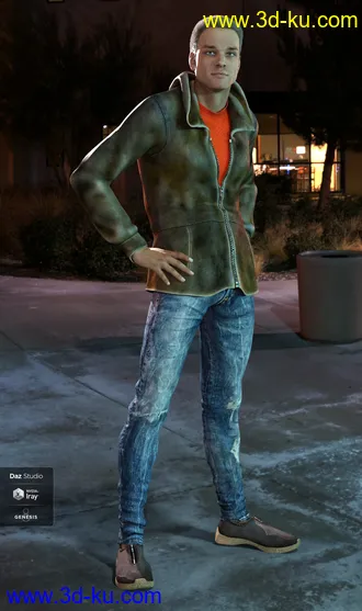 3D打印模型Vlad Outfit for Vlad Original Figure and for Genesis 8 Male(s)的图片