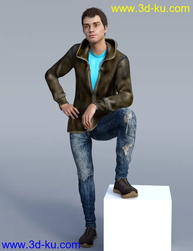 Vlad Outfit for Vlad Original Figure and for Genesis 8 Male(s)模型的图片8