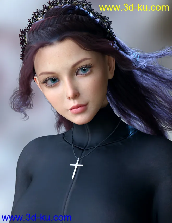 Vo Maria for Genesis 8.1 Female模型的图片2