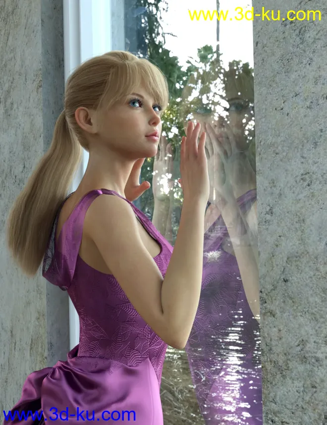 Vo Maria for Genesis 8.1 Female模型的图片3