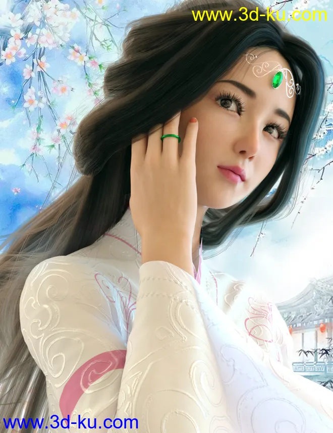 Vo Xiao Nan for Genesis 8.1 Female模型的图片1