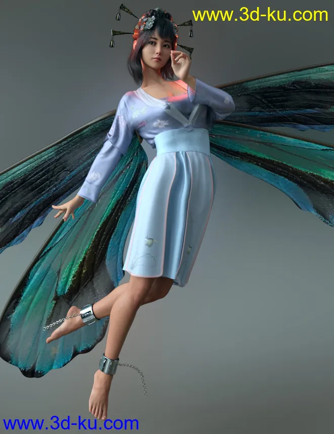 Vo Xiao Nan for Genesis 8.1 Female模型的图片3