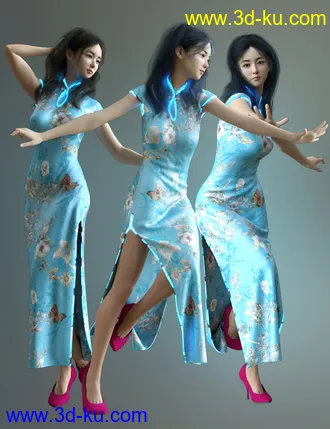3D打印模型Vo Xiao Nan for Genesis 8.1 Female的图片