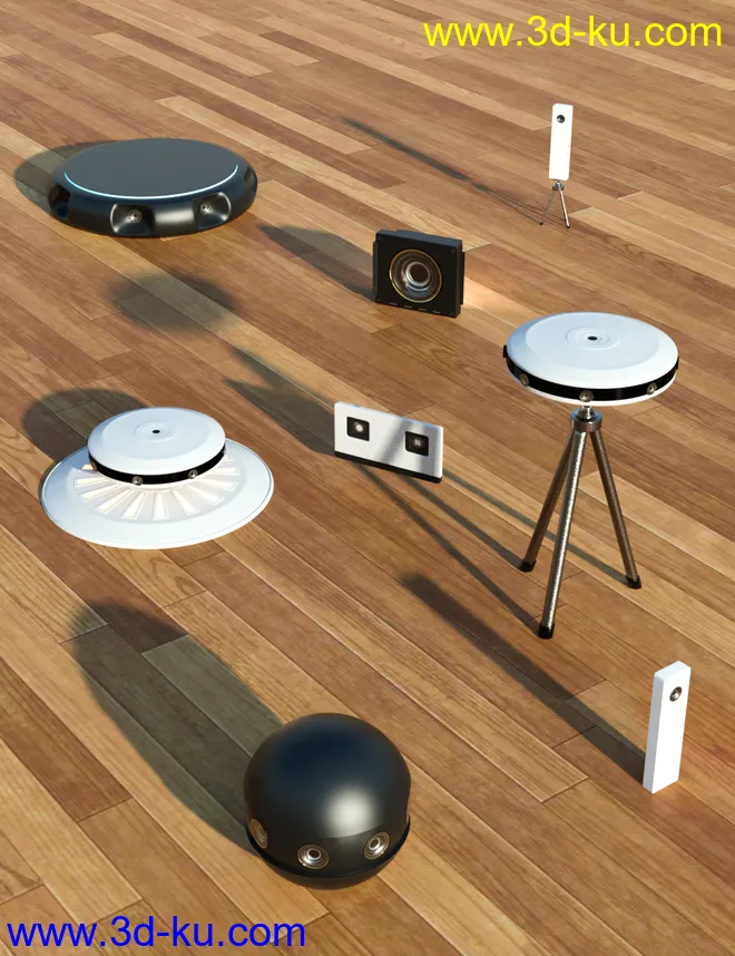 VR Cameras for Genesis 8 Male and Female模型的图片2