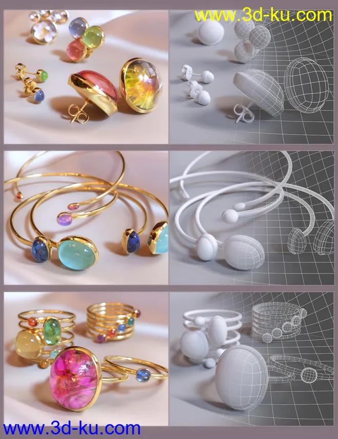 VRV Hazel Jewelry模型的图片6