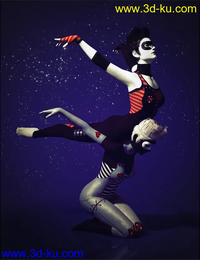 VYK Symbiotes for Genesis 8 Female模型的图片2