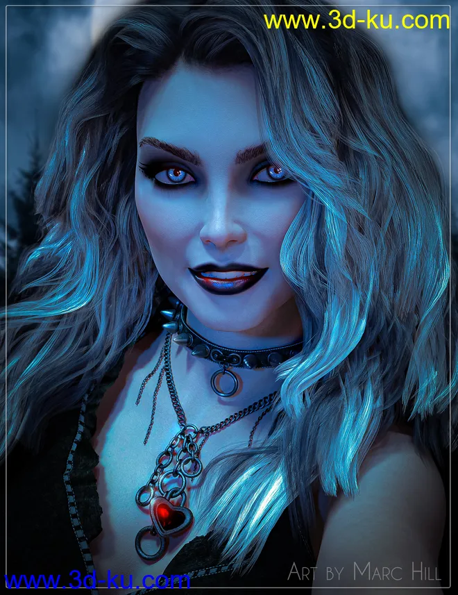 Vynesia for Genesis 8 Female模型的图片4